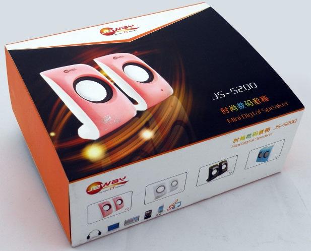 正品jeway电脑2.0重低音迷你小音箱 笔记本3c数码产品工厂直销